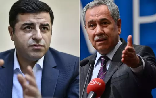 Bu sefer de Bülent Arınç, Demirtaş'ı yalanladı: Çarpıtma ve uydurma yoktur