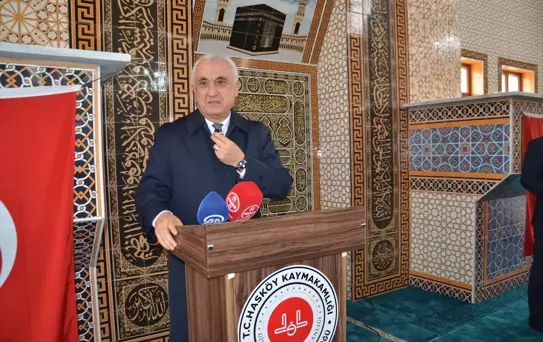 Hasköy'de Yeni Cami Açıldı