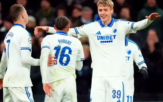 5 gollü nefes kesen maç! Kopenhag Devler Ligi'nde ilk kez kazandı