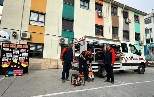 Çanakkale'de Acil Durum Tatbikatı
