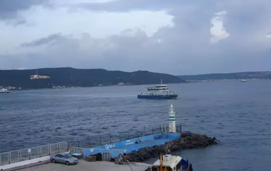Fırtına Sebebiyle Feribot Seferleri İptal