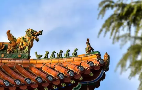 Çin'in Antik Çatı Süsleri