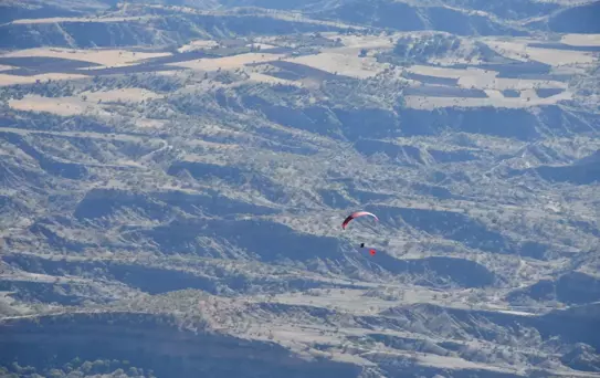 Cudi Dağı'nda Yamaç Paraşütü Etkinliği