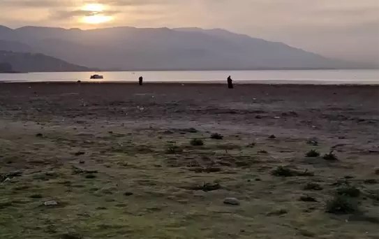 Sapanca Gölü'nde Su Seviyesi Düşüyor