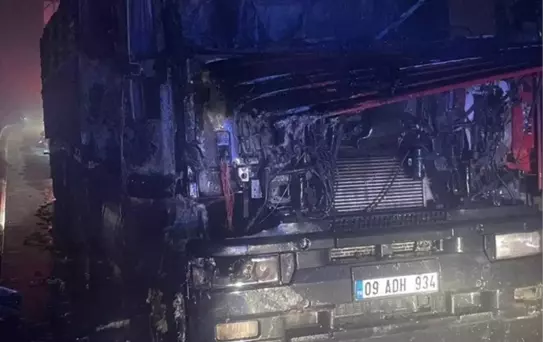 Osmaneli'nde Çekici Alev Aldı