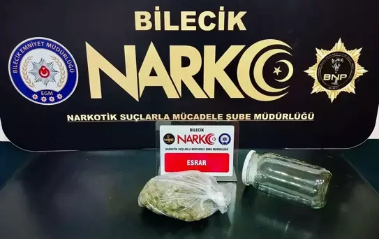 Bilecik'te Uyuşturucu Operasyonu