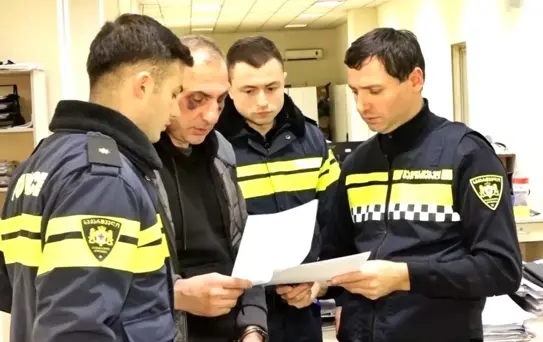 Gürcistan'da Muhalefet Lideri Gözaltında