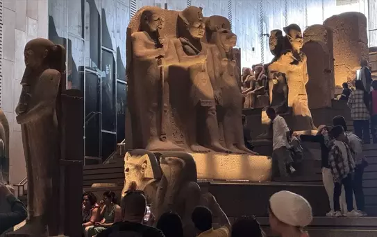 Büyük Mısır Müzesi Ziyaretçileri Ağırlıyor