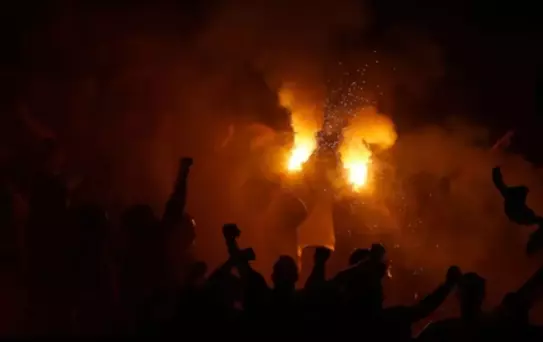 Partizan taraftarları, Obradovic'in ayrılığını antrenmanda protesto etti