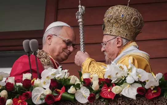 Papa 14. Leo, İstanbul'da Ayin Düzenledi