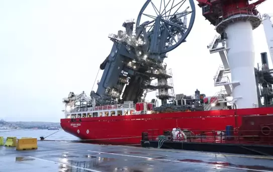 Seven Vega Gemisi Sakarya Gaz Sahasında