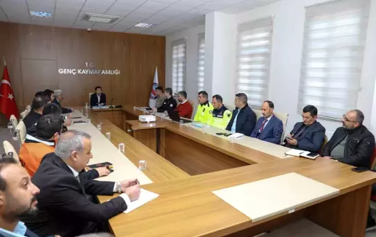 Bingöl'ün Genç İlçesinde Kış Tedbirleri Toplantısı Yapıldı