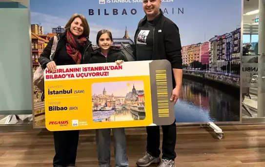Sabiha Gökçen'den Bilbao'ya Uçuşlar Başladı