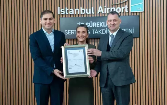 İstanbul Havalimanı ISO 22301 Sertifikası Aldı