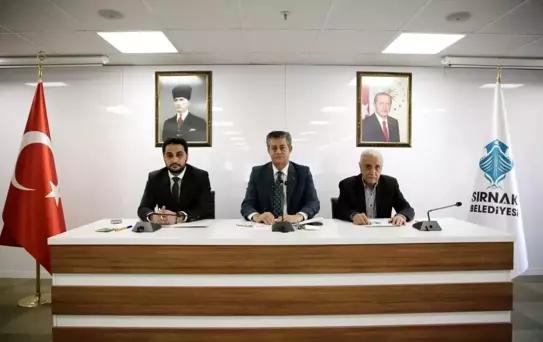 Şırnak Belediyesinde 2025 yılının son meclis toplantısı yapıldı