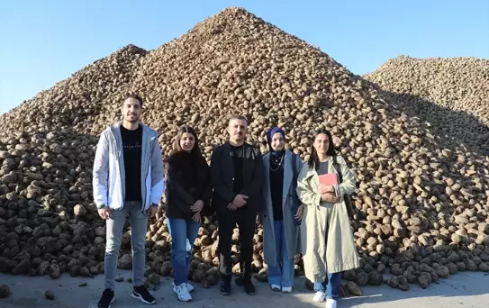 Öğrenciler Ağrı Şeker Fabrikasını Ziyaret Etti