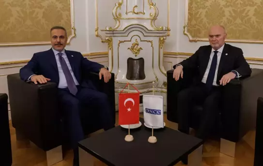 Fidan, AGİT Genel Sekreteri ile Görüştü