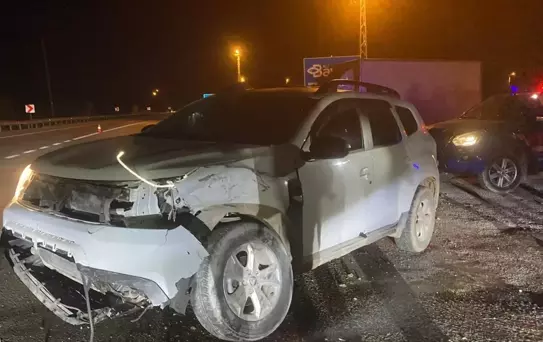 Bucak'ta Otomobil Kazası: 1 Yaralı