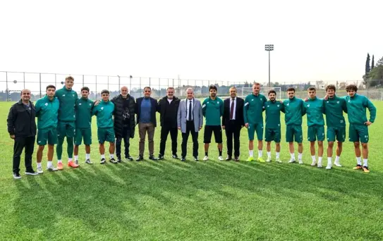 BUÜ Yönetimi Bursaspor'u Ziyaret Etti