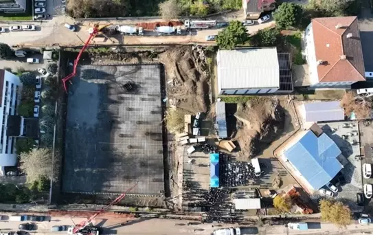 Çiftlik Ulu Cami'nin temeli törenle atıldı