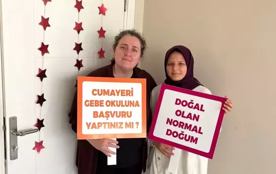 Cumayeri'nde Normal Doğum Farkındalığı