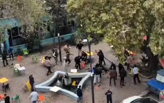 Manisa'da kahvede başlayan tartışma 80 kişilik kavgaya dönüştü