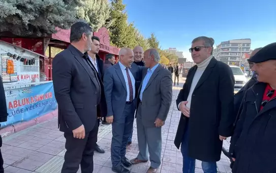 MHP İl Başkanı Erciş'te Esnafı Ziyaret Etti