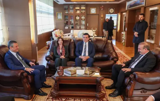 Özgür Özel Uyuşmazlık Mahkemesi'ni Ziyaret Etti