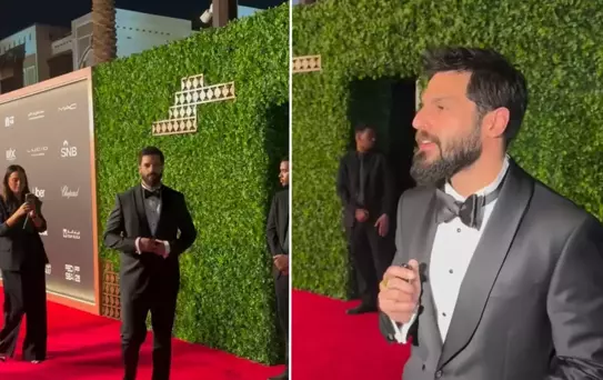 Serkan Çayoğlu, Kızıldeniz Film Festivali'nde Hollywood yıldızlarıyla buluştu