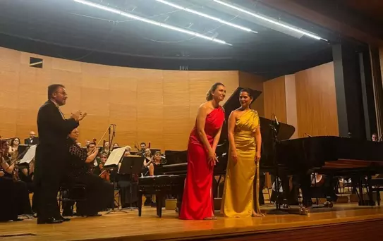 BBDSO'da Piyano İkilisi Performansı