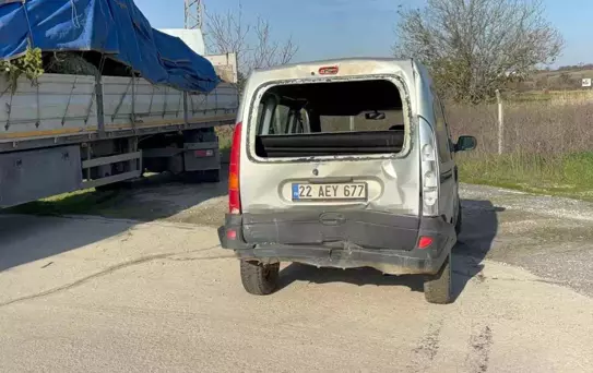 Edirne'de Zincirleme Kaza: 1 Yaralı