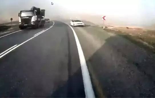 Elazığ'da Hatalı Sollama Facianın Eşiğinden Döndü