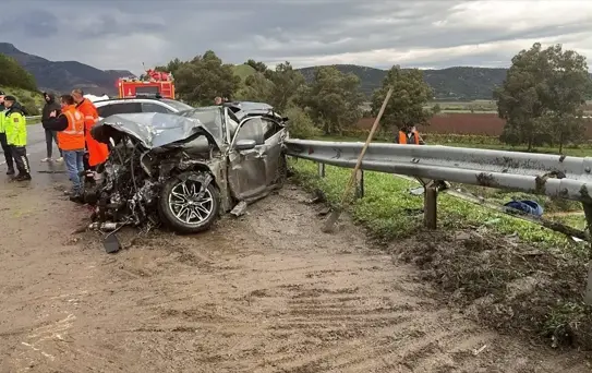 Tire'de Zincirleme Kaza: 4 Yaralı