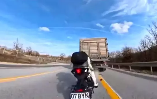 Kırklareli'nde Motosiklet Kazası