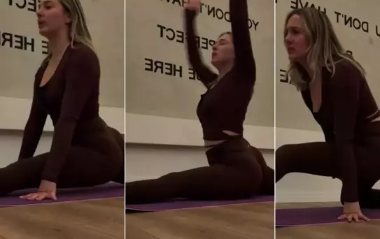 Pilates yaptığı anları kaydeden kadının başına en olmadık şey geldi