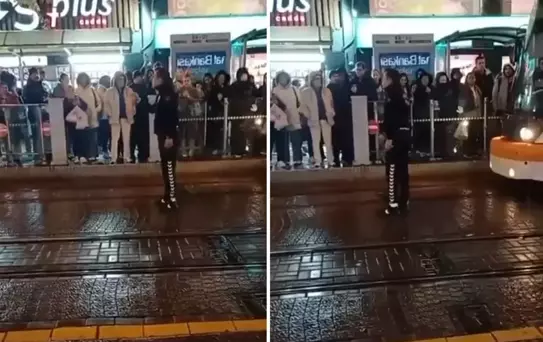 Cadde ortasında milleti toplayıp 'Terörsüz Türkiye' sürecini eleştiren polis memuru açığa alındı