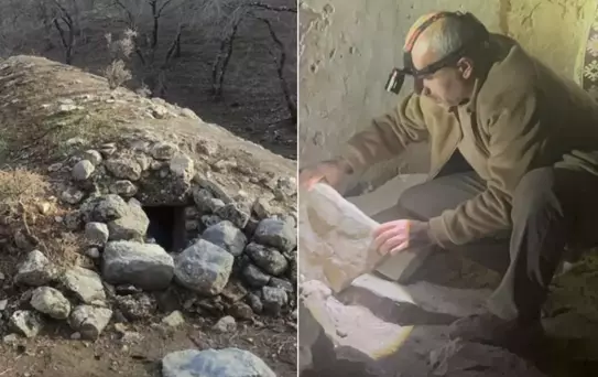 Cehennem Deresi'nin altında heyecanlandıran keşif! Mihrap, küpler ve sır dolu mezar bulundu