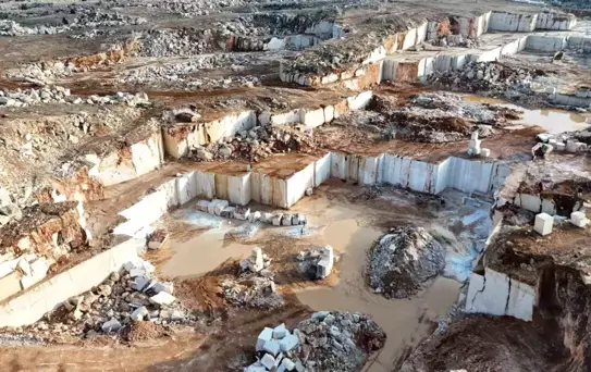 Deprem bölgesi Malatya'dan Çin ve Hindistan'a milyon dolarlık mermer ihracatı