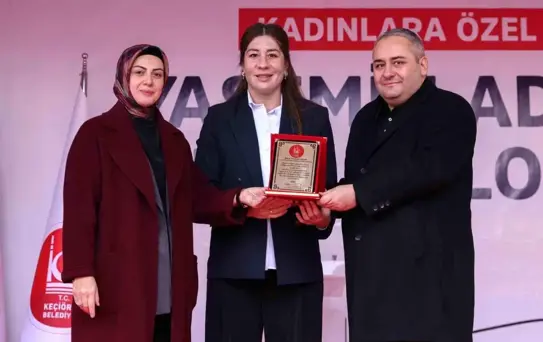 Yasemin Adar Spor Salonu Keçiören'de kadınların hizmetinde