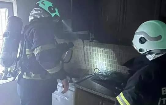 Batman'da Evde Yangın Çıktı