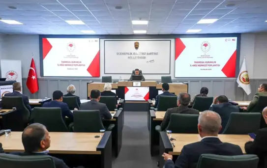 Bilecik'te Kuraklık Kriz Merkezi ve Hayvanları Koruma Kurulu Toplantıları yapıldı