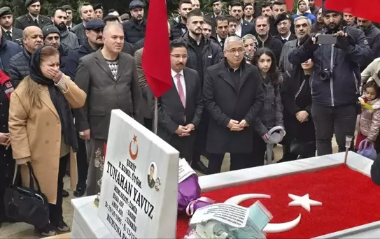 Şehit Üsteğmen Tunahan Yavuz, şehadetinin 3. yılında Mudanya'da anıldı