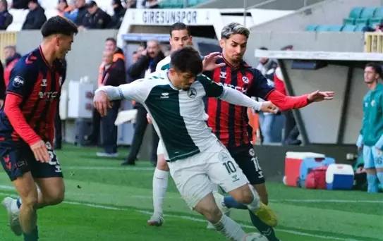 Giresunspor 2-0 Zonguldakspor'a Yenildi