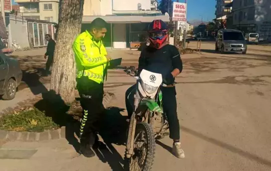 Gölbaşı'nda Motosiklet Denetimleri Devam Ediyor
