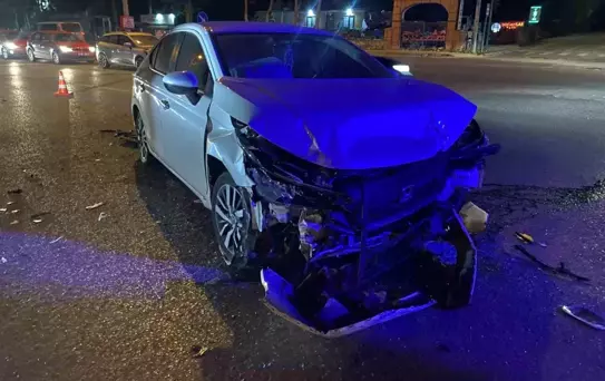 Bursa'da kavşakta feci kaza! 1 ağır yaralı