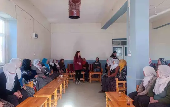 Çüngüş'te toplumsal cinsiyet eşitliği çalışması