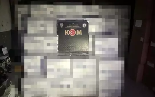 Kütahya'da 5 Milyon Boş Makaron Ele Geçirildi