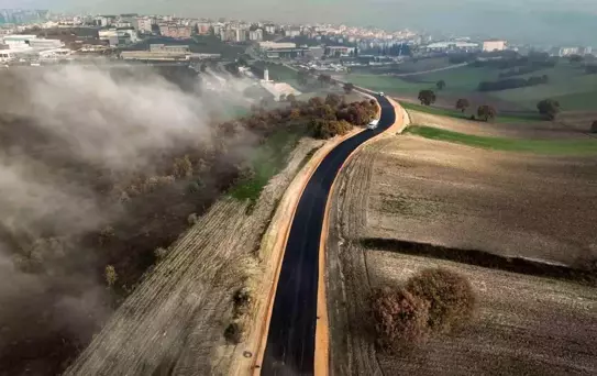 Nilüfer'deki çile sona erdi...Çamlık Bulvarı asfaltlandı
