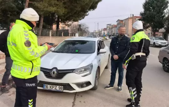 İnegöl'de Korsan Taksicilere Ceza Yağdı