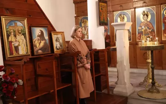 Edirne'de Noel Ayini Yapıldı